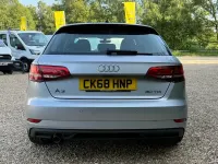 Used Audi A3 Sportback 116 HP (85 kW) 2018 Silver Hatchback