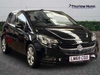 Used Vauxhall Corsa 90 HP (66 kW) 2018 Mineral black Hatchback