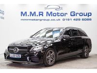 Used Mercedes C220 AMG line 2019 Black Estate