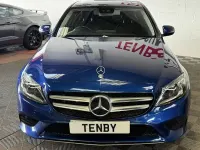 Used Mercedes C200 Premium 184 HP (135 kW) 2019 Blue Sedan
