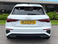 Used Audi A3 S-Line 150 HP (110 kW) 2023 White Sedan