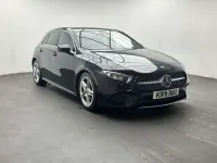 Used Mercedes A200 AMG line 2019 Black Hatchback