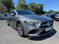 Used Mercedes A250 AMG line 214 HP (157 kW) 2021 Grey Sedan