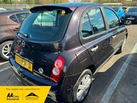 Begagnad Nissan Micra 2008 Svart Halvkombi