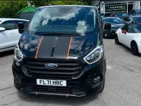 Used Ford Transit Custom Sport 185 HP (136 kW) 2021 Black Van