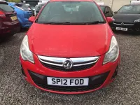 Used Vauxhall Corsa Active 65 HP (47 kW) 2012 Red Hatchback