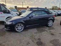 Used Audi A3 Cabriolet S-Line 140 HP (102 kW) 2012 Black Cabriolet