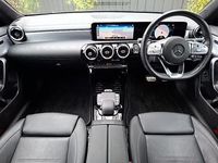 Used Mercedes CLA200 AMG line 163 HP (119 kW) 2021 Black Coupe