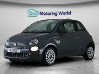 Begagnad Fiat 500 Lounge 69 HK (50 kW) 2019 Grå Halvkombi