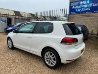Used VW Golf VI GT 140 HP (102 kW) 2011 White Hatchback