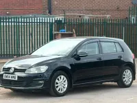 Used VW Golf VII 2014 Black Hatchback