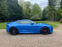 Used Jaguar F-Type SVR 575 HP (422 kW) 2017 Blue Coupe