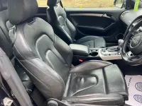 Used Audi A5 Cabriolet S-Line 177 HP (130 kW) 2014 Black Cabriolet