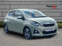 Used Peugeot 108 Collection 71 HP (52 kW) 2021 Green Hatchback