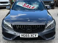 Begagnad Mercedes C250 AMG line 2015 Grå Sedan