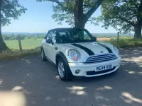 Used Mini Cooper Cabriolet 120 HP (88 kW) 2009 White Cabriolet