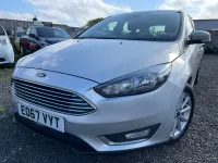 Używany Ford Focus Titanium 125 KM (91 kW) 2017 Srebrny Hatchback