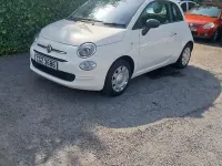 Used Fiat 500 Pop 69 HP (50 kW) 2016 White Hatchback