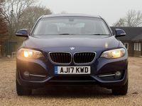 Used BMW 220 Sport Line 2017 Blue Coupe