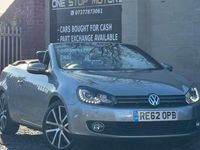Used VW Golf VII GT 170 HP (125 kW) 2012 Cabriolet