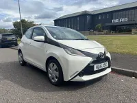 Used Toyota Aygo X-play 69 HP (50 kW) 2016 White Hatchback