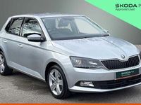 Used Skoda Fabia 81 HP (59 kW) 2016 Brilliant silver metallic Hatchback