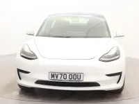 Used Tesla Model 3 Standard Range 239 kW (325 HP) 2020 White Sedan