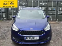 Used Ford Grand C-Max Zetec 125 HP (91 kW) 2016 Blue MPV