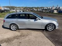 Begagnad Mercedes C180 156 HK (114 kW) 2009 Silver Kombi