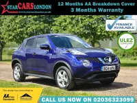 Used Nissan Juke Visia 92 HP (67 kW) 2014 Blue SUV