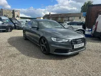 Used Audi A6 Black Edition 187 HP (137 kW) 2014 Grey Sedan