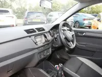 Used Skoda Fabia Colour Edition 88 HP (64 kW) 2017 Race blue metallic Hatchback