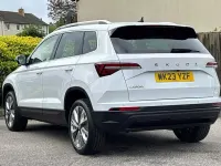 Used Skoda Karoq SE L 150 HP (110 kW) 2023 Moon white metallic SUV