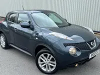 Begagnad Nissan Juke Acenta 2011 Blå SUV