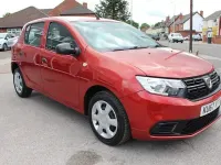 Used Dacia Sandero Ambiance 2017 Red Hatchback