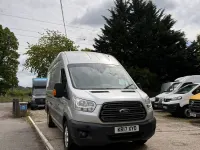 Used Ford Transit 170 HP (125 kW) 2017 Silver Van