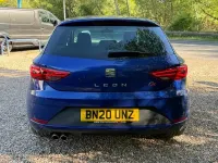 Used Seat Leon FR 150 HP (110 kW) 2020 Blue Hatchback