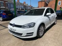 Used VW Golf VII SE 122 HP (89 kW) 2013 White Hatchback
