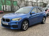 Used BMW X1 M Sport 150 HP (110 kW) 2016 Blue SUV