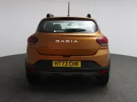 Used Dacia Sandero Expression 100 HP (73 kW) 2023 Orange Hatchback