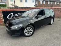 Used VW Golf VII SE 150 HP (110 kW) 2013 Black Estate