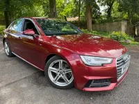 Used Audi A4 S-Line 2017 Red Sedan