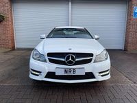 Used Mercedes C220 AMG 2014 White Coupe