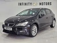 Used Seat Leon SE Dynamic 130 HP (95 kW) 2019 Black Hatchback