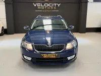 Used Skoda Octavia Elegance 105 HP (77 kW) 2013 Blue Estate