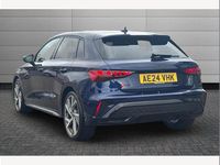 Used Audi A3 Black Edition 150 HP (110 kW) 2024 Blue Hatchback