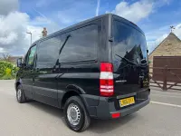 Used Mercedes Sprinter 112 HP (82 kW) 2016 Black Van