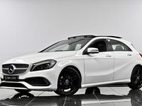 Used Mercedes A200 AMG Line Premium Plus 2017 White Hatchback