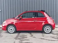 Used Fiat 500C Lounge 69 HP (50 kW) 2016 Red Cabriolet
