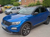 Used VW T-Roc Design 150 HP (110 kW) 2021 Blue SUV